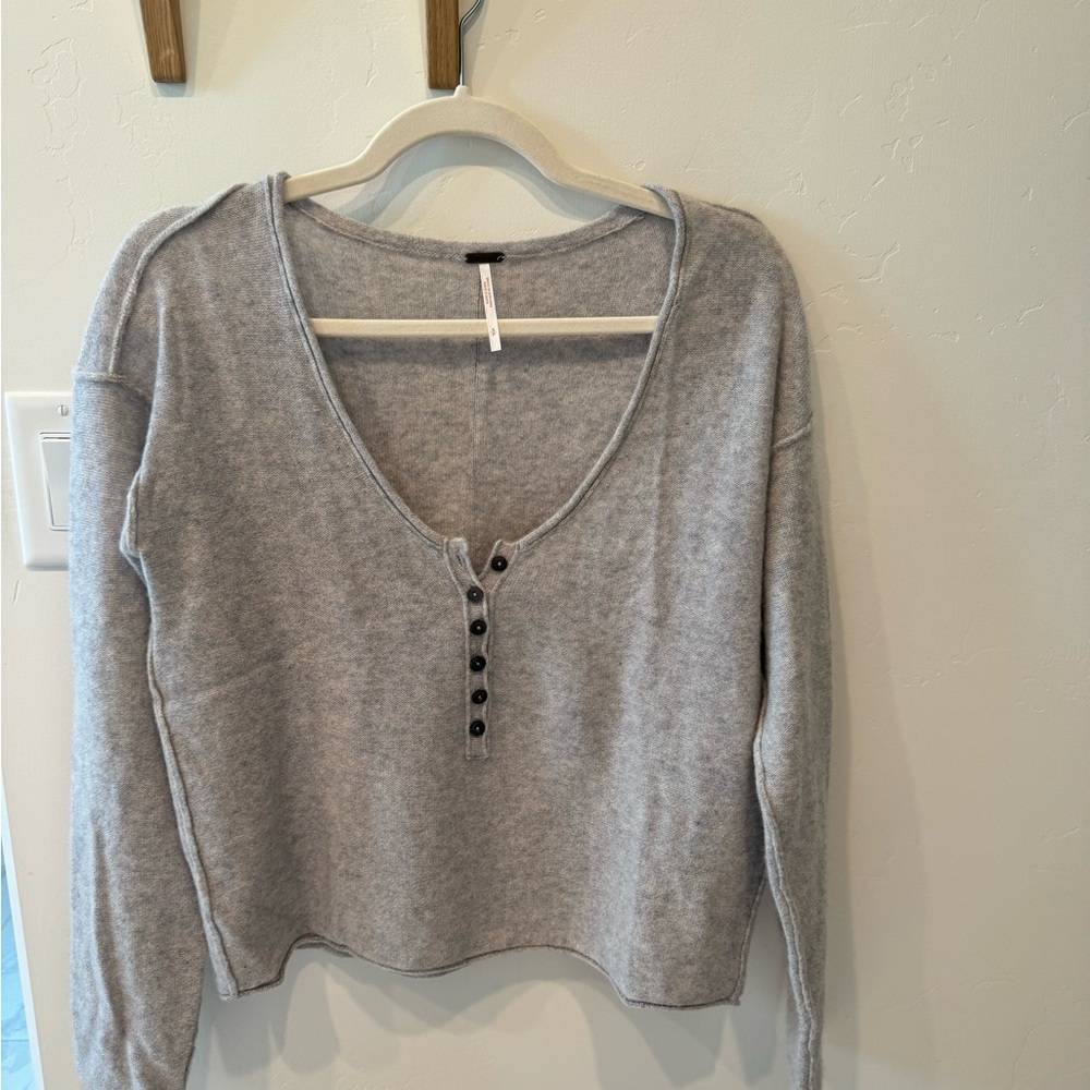 Free People Nimbus cashmere sweater